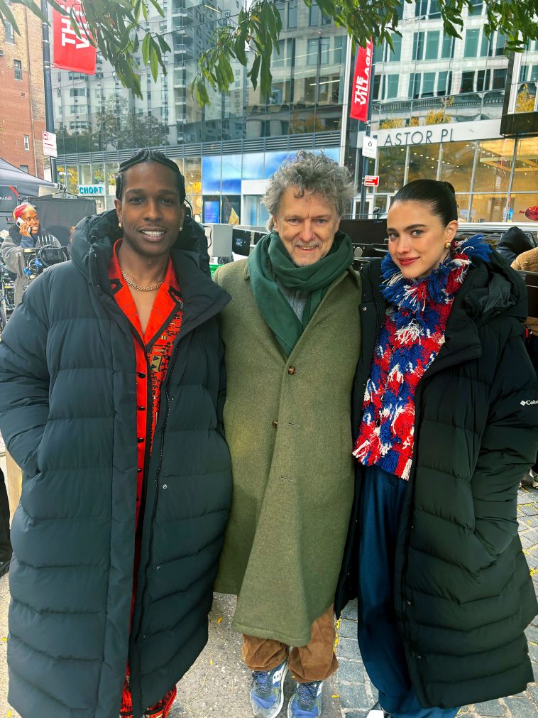 Behind the Scenes With Margaret Qualley and A$AP Rocky on Set for Chanel