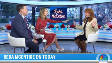 Reba McEntire corrects Savannah Guthrie on live TV over Rex Linn question