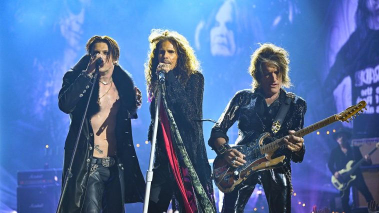 “It’s the size of a big foot pedal. I get all kinds of great sounds out of it, no matter what I plug into it”: Joe Perry used a $219 pedal amp to record most of the guitars on Aerosmith’s new EP with Yungblud