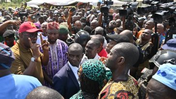 At Ologuneru, It Was A Battle Of Wits And Wills Over Circular Road Corridor By Sulaimon Olanrewaju