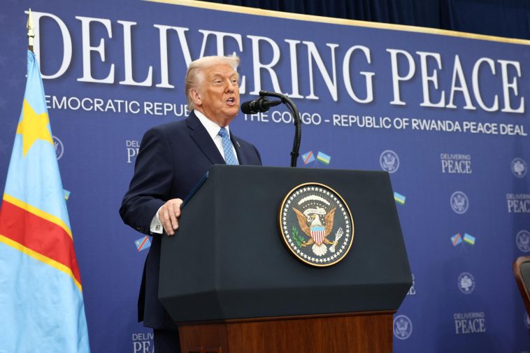 Donald Trump et les dirigeants de RDC et du Rwanda signent un accord de paix à Washington
