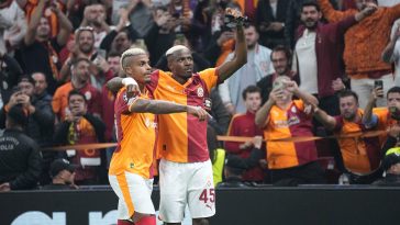 Watch: Victor Osimhen’s super goal that sealed Galatasaray’s win over Samsunspor