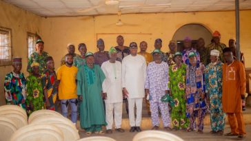 Amofin Beulah Adeoye Meets Saki East PDP, Stresses Need for Inclusive Governance