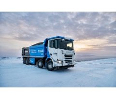 Scania and LKAB level up electric trucks in mining opera�tions