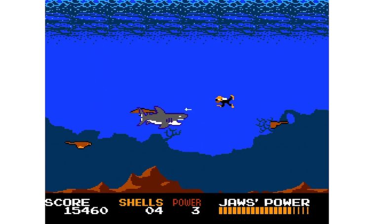 The NES game Jaws is getting a retro physical re-release on Switch and PS5