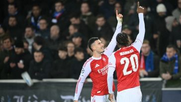 Arsenal Thrash Club Brugge To Stay Perfect In Champions League