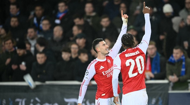 Arsenal Thrash Club Brugge To Stay Perfect In Champions League