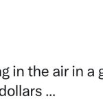 ”Iâm sitting in a global 7500 that costs about $75 million