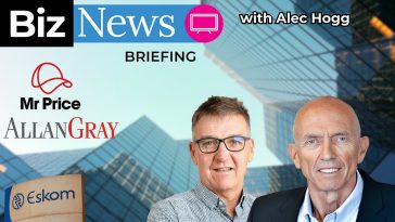 BizNews Briefing: Mr Price plunge, Eskom–smelter clash, gold bubble fears, Allan Gray ETF shake-up